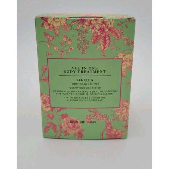 NIB Spongelle LILY BLOSSOM VANILLA BERGAMOT JASMINE CASSIS Trio 3 Buffers New - Picture 5 of 8